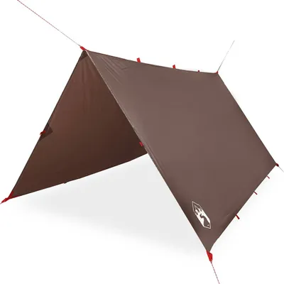 Immagine prodotto di vidaXL Telone marrone 366x306 cm impermeabile