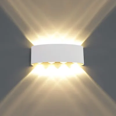 Produktbild von 8W Modern Wandlampe LED Wandleuchte Up Down Wandbeleuchtung LED Innen Außen