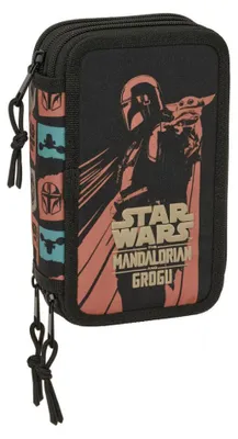 Produktbild von Star Wars Mandalorian & Grogu 3-teiliges Federmä ppchen 37 Stü ck
