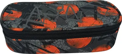 Produktbild von Donau Schlamperetui Orange/Schwarz
