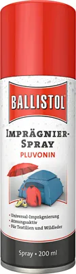 Obrázek produktu pro Ballistol Pluvonin hydroizolační sprej bez nanočástic 200 ml