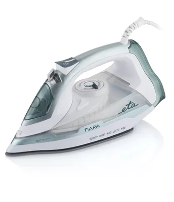 Obrázok produktu pre Eta ETA226990000, Suché aj parné žehlenie, Hliníková žehliaca plocha, 2,5 m, 140 g/min, Tyrkysová, Biela, 0,45 L