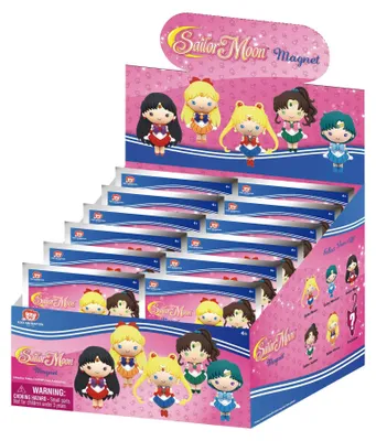 Produktbild von Monogram Int. MNGM70650 - Sailor Moon Magnete blind pack Series 1 Display (12) - Neu