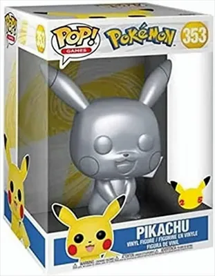 Produktbild von Pokemon - Pikachu 353 25 Years Metalic - Funko Pop! - Vinyl Figur