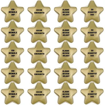 Immagine prodotto di Set regalo con 20 palline antistress a forma di stella