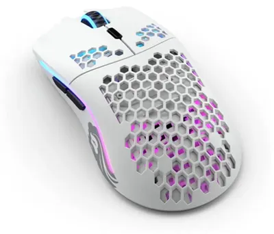 Productafbeelding van Glorious Gaming Muis Model O, draadloos, wit
