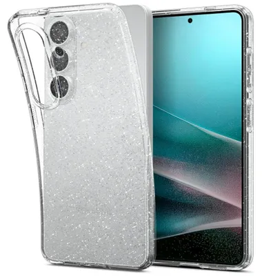 Produktbild von Spigen Liquid Crystal Glitter, Cover, Samsung, Galaxy S26+, 17 cm (6.7"), Transparent