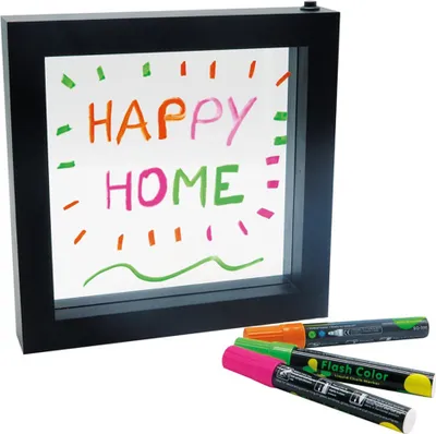 Produktbild von Lexibookbook Shining Drawing Boards mit 3 Neonstiften