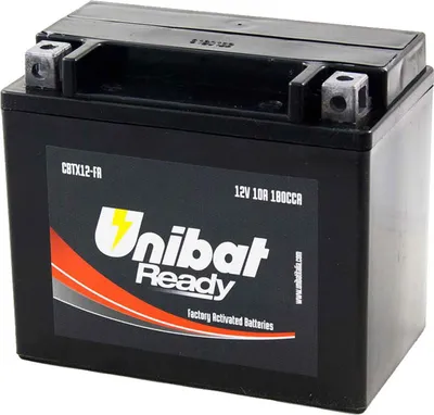 Obrázek produktu pro Unibat Cbtx12-fa Agm-baterie Silver Silver Jedna velikost