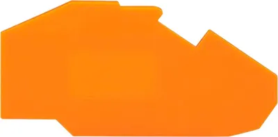 Produktbild von WAGO 780-317 Abschluss- und Zwischenplatte orange