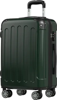 Produktbild von TRVLMORE Handgepäck Koffer - 45L - TSA Zahlenschloss - Leichtgewicht - Erweiterbar - Trolley - 54x36x22cm - Dunkelgrün