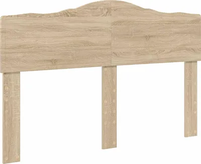 Productafbeelding van Hoofdbord Sonoma Eiken Bewerkt hout