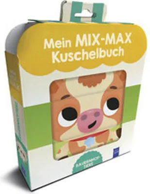 Obrázek produktu pro Mein Mix-Max Kuschelbuch - Bauernhoftiere