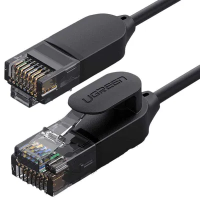 Produktbild von UGREEN NW122 Ethernet-Kabel RJ45, Cat.6A, UTP, 10m (schwarz)