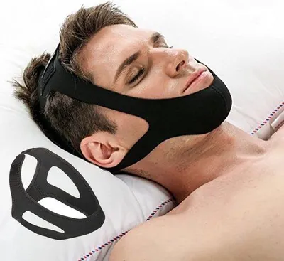 Produktbild von 2x Anti-Snurk Kinband für CPAP & Mundbeademung