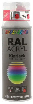Produktbild von DUPLI COLOR Klarlack 158193 69mm 193mm Spraydose 400ml 69mm 0,39kg