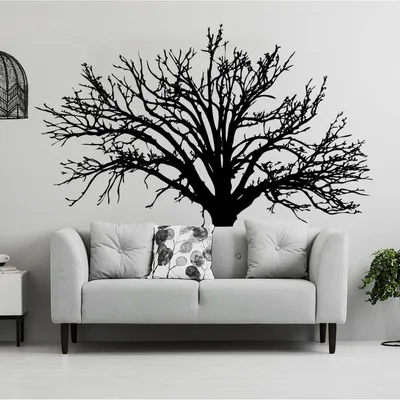großer Birkenbaum – Decords Wandtattoo, Produktansicht 1
