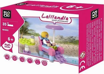 Produktbild von Klocki Blocki Lalilandia Letnie plażowanie