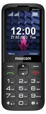 Zdjęcie produktu dla Telefon komórkowy Maxcom MM445L 4G z dwiema kartami SIM, czarny