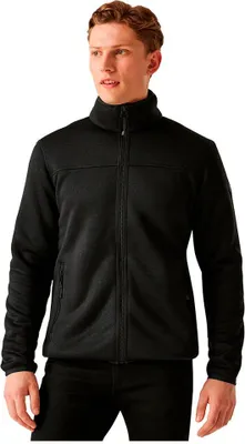 Produktbild von Regatta Branleigh Fleece Mit Durchgehendem Reißverschluss Schwarz XL Mann Schwarz XL