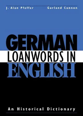 Produktbild von German Loanwords in English