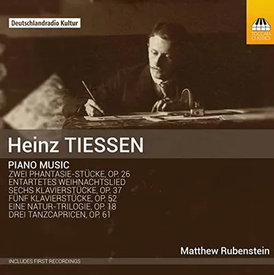 Obrázok produktu pre Klavierwerke: Heinz Tiessen (1887-1971) - Toccata - (CD / Názov: H-Z)