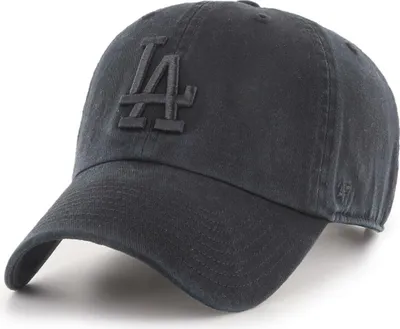 Produktbild von '47 Brand MLB Clean Up Strapback Cap Los Angeles Dodgers black/black