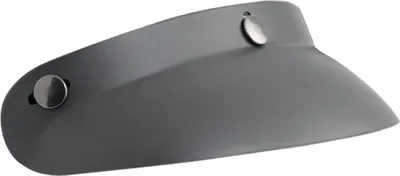 Produktbild von Rocc Classic Helmschirm - Matt Schwarz