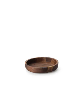 Produktbild von Continenta Schale, Servierschale, Schüssel, Brotschale, Obstschale, Holzschale, Walnussholz, Ø 20 x 4.3 cm, 4233