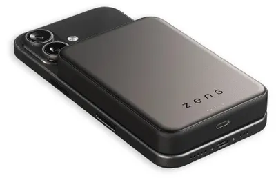 Productafbeelding van Zens Pro 2 Magnetische Powerbank 10.000 mAh - Semi Solid State - Zwart