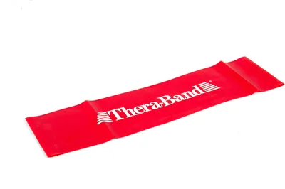 Produktbild von TheraBand Loop Übungsband rot / mittel stark