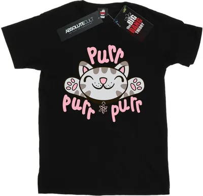 Produktbild von Big Bang Theory - "Soft Kitty Purr" T-Shirt für Damen BI11484 (S) (Schwarz)