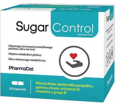 Productafbeelding van PharmaDot Suikerregulatie voedingssupplement, 60 capsules