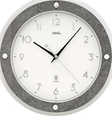 Obrázek produktu pro moderní nástěnné hodiny Průměr pouzdra: 31 cm - AMS Model: 5566