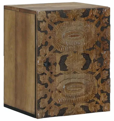 Immagine prodotto di Mobile Appeso da Bagno con porta Marrone 38 x 33,5 x 48 cm