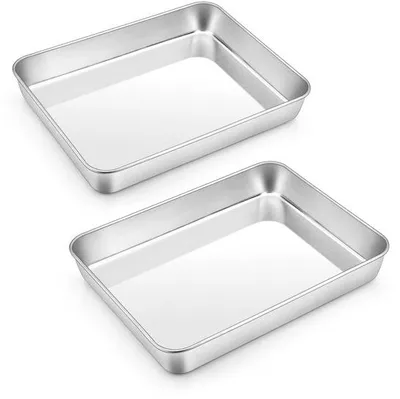 Produktbild von Bäckblech-Set - RVS-Deep Bakblech - 24 x 18 x 5 cm