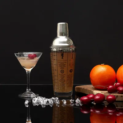 Obrázok produktu pre Sklenený šejker 45 cl s receptami