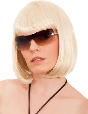 Produktbild von Pagenkopf Perücke blond - Faschings Kostüm Perücke
