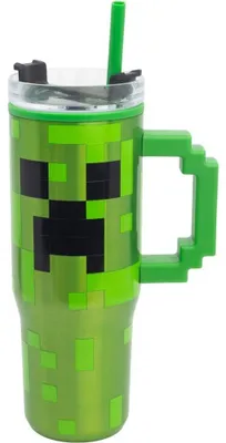 Productafbeelding van Isolatiebeker met rietje, Minecraft, 770 ml