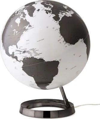 Zdjęcie produktu dla RÄTHGLOBEN Design podświetlany globus Light & Colour ciemnoszary Globe globe