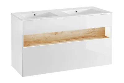 Zdjęcie produktu dla Szafka pod umywalkę BAHAMA 854 120 cm biała