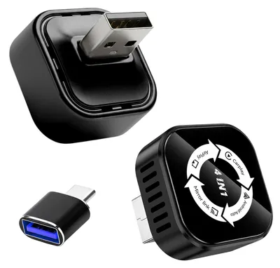 Image de Adaptateur CarPlay et Android Auto sans fil 4 en 1, avec AirPlay et MirrorLink