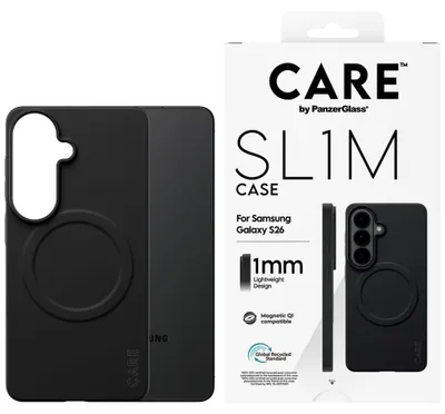 Immagine prodotto di Custodia CARE di PanzerGlass SL1M per Samsung Galaxy S26 - nera