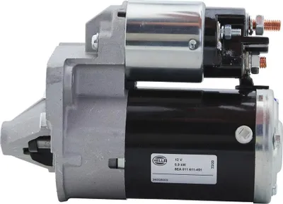 Produktbild von Anlasser Starter 12 V 0,9 kW 8 Zähne HELLA für u.a. DACIA SANDERO