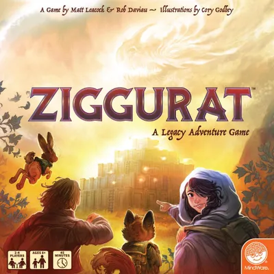 Imagen del producto de Ziggurat (Edición italiana) – Juego de mesa – MindWare – 2-4 jugadores – 8+