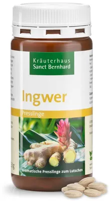 Produktbild von Sanct Bernhard Ingwer Presslinge - 250 Tabletten