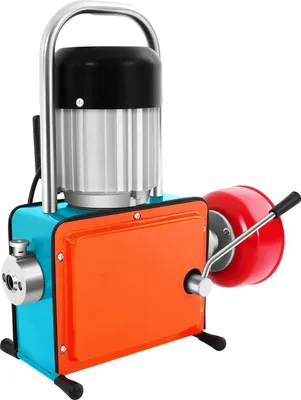 Imagen del producto de Máquina de limpieza de desagües, 1000W de potencia, larga duración de limpieza, color rojo