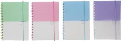 Produktbild von Notizbuch 14,8x21 cm - zweifarbig