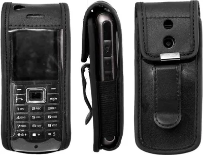 Zdjęcie produktu dla Ledertasche Samsung GT-B2100 in schwarz