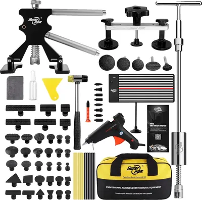 Obrázek produktu pro Nástroj na opravu promáčklin, účinné odstranění bez lakování, uživatelsky přívětivý design, 92 kusů